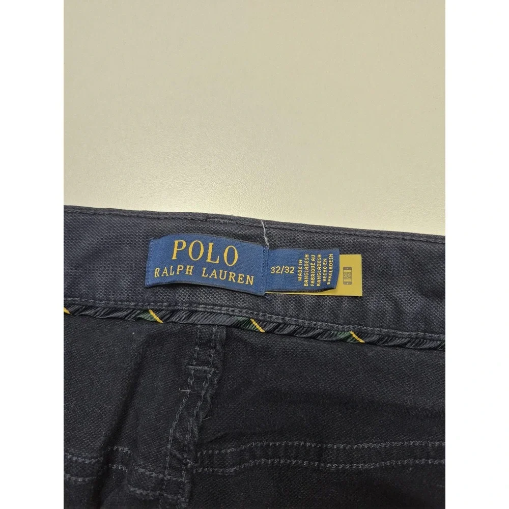Polo Ralph Lauren Jeans Mens 32x32 Dark Blue Straight Leg Stretch Denim Pants